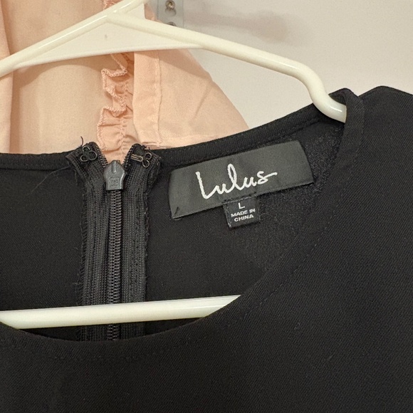 Lulus black long sleeve dress size large - Picture 3 of 3